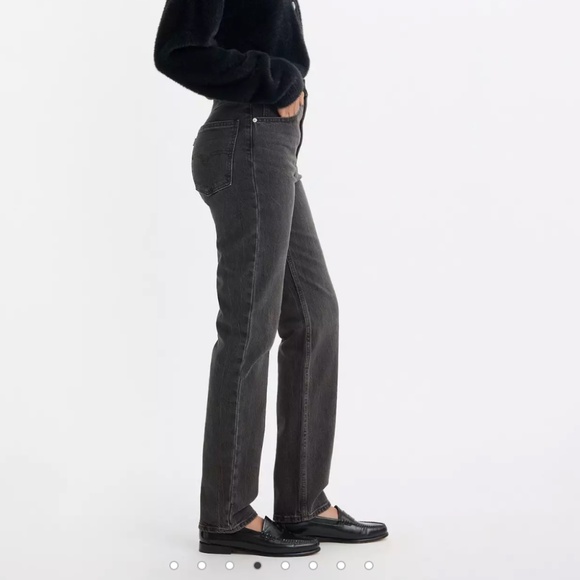 70'S HIGH SLIM STRAIGHT WOMEN'S JEANS - Picture 2 of 7